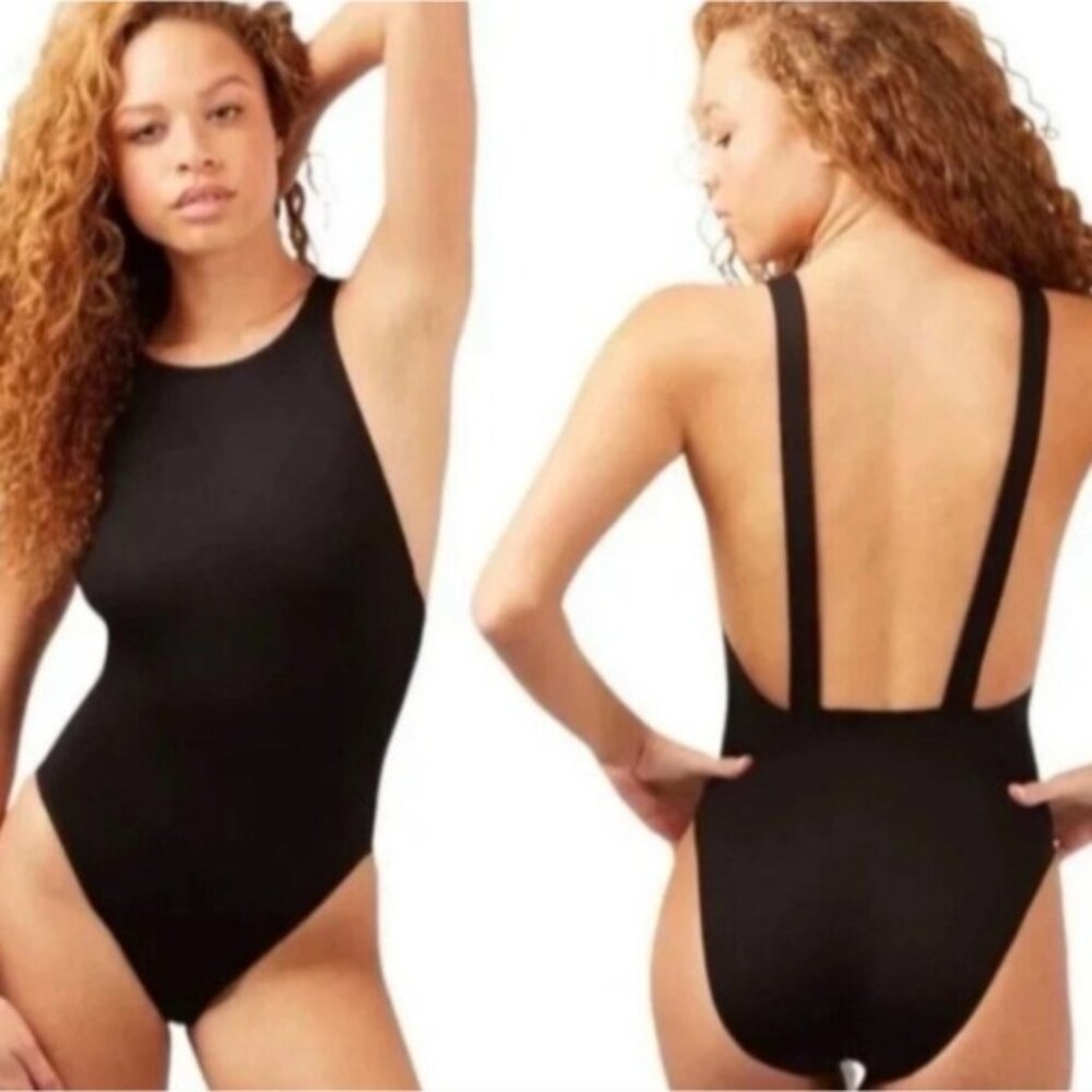 Andie Montauk One Piece Swimsuit Size XXXL New Black Classic Plus Size Beach